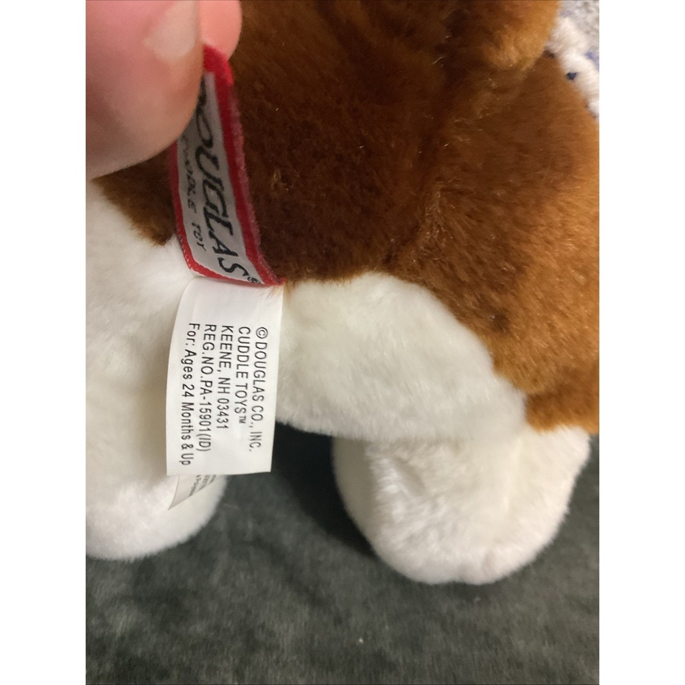 Hardy 16" English Bull Dog Douglas Plush Cuddle Pup Puppy w homemade Y sweater - Picture 9 of 11